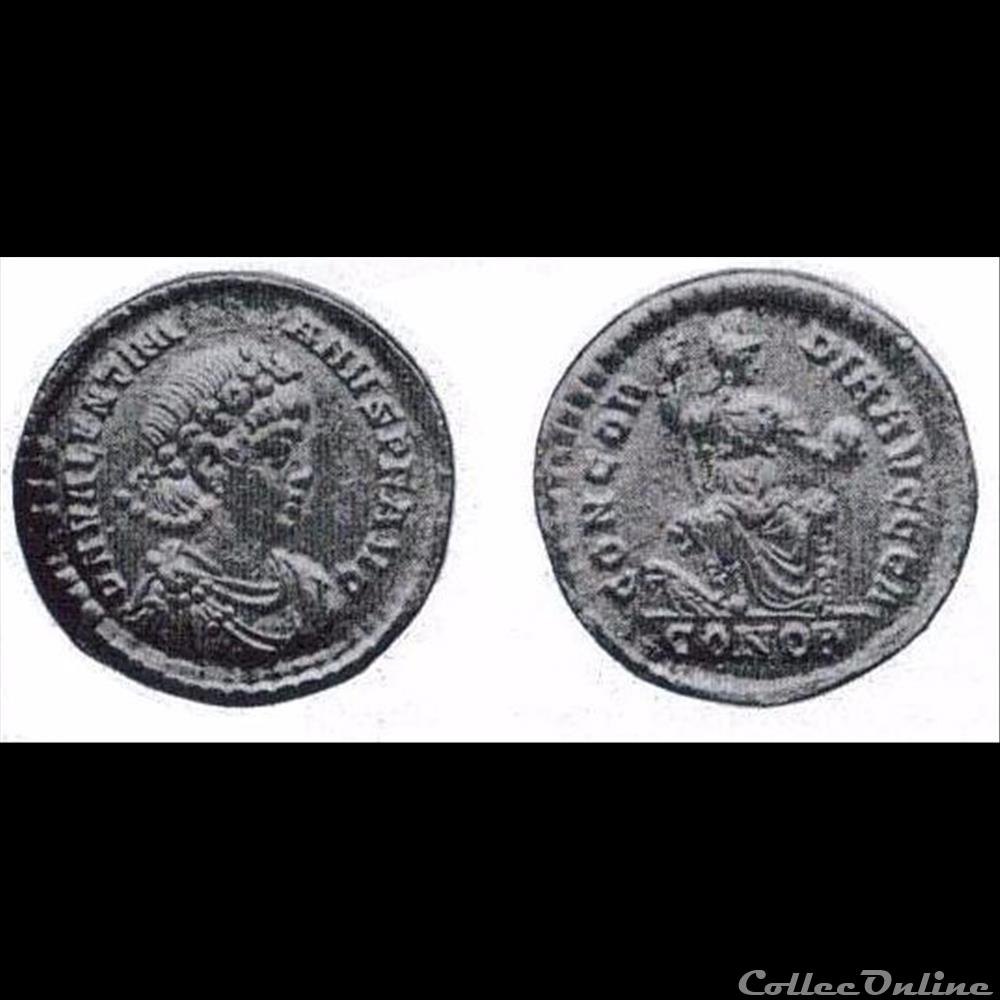 Valentinien II - solidus monnaie antique romaine valentinien ii solidus