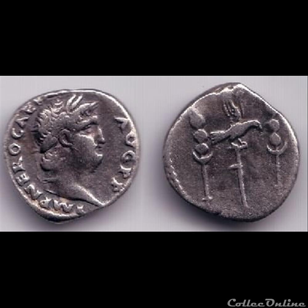 Neron - Denier monnaie antique romaine neron denier
