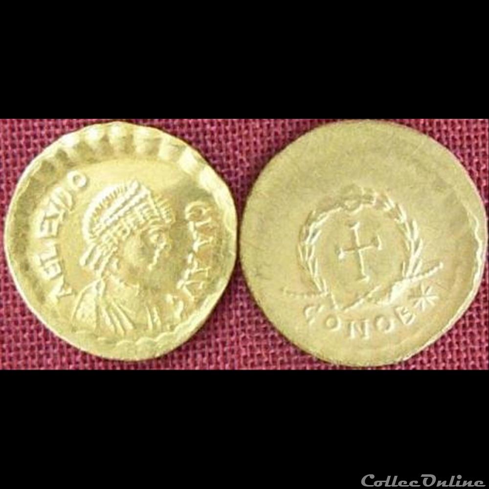Eudocie - Tremissis monnaie antique romaine eudocie tremissis