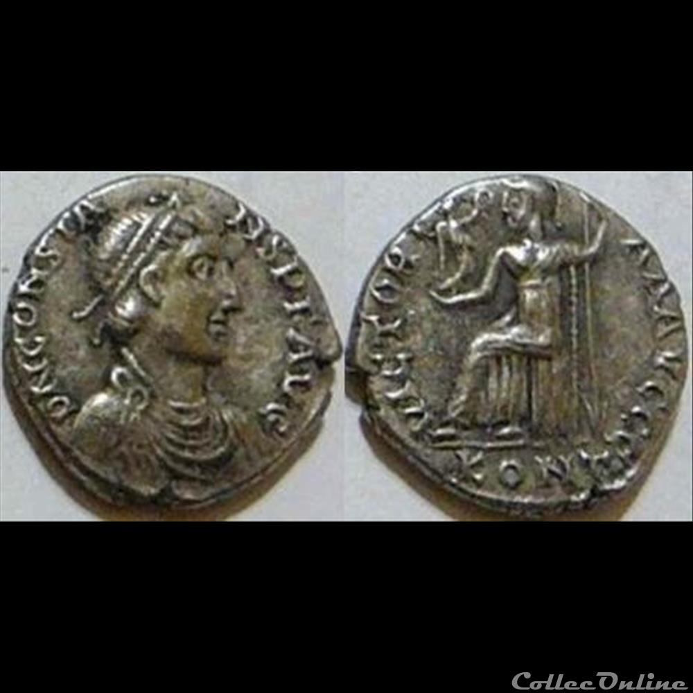 Constans II - Silique monnaie antique romaine constans ii silique