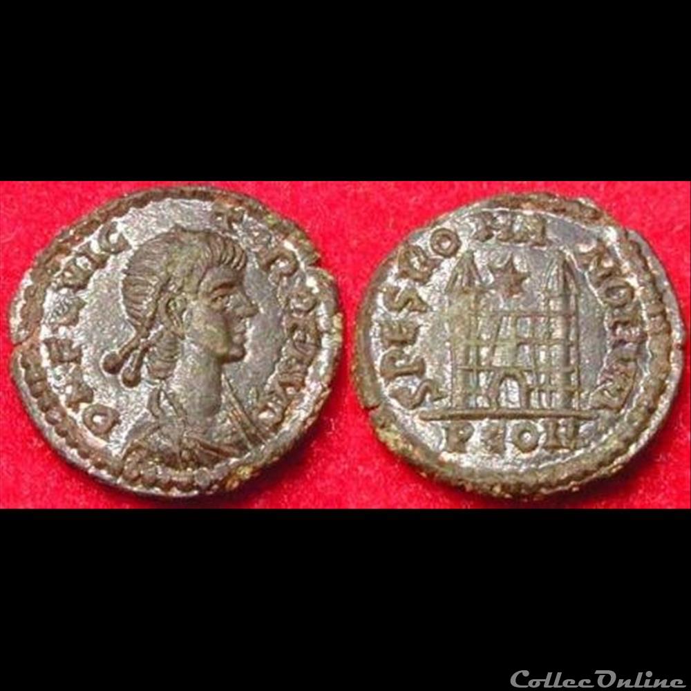 Flavius Victor - Ae4 monnaie antique romaine flavius victor ae4