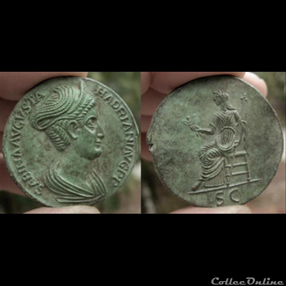 Sabine - Sesterce monnaie antique romaine sabine sesterce