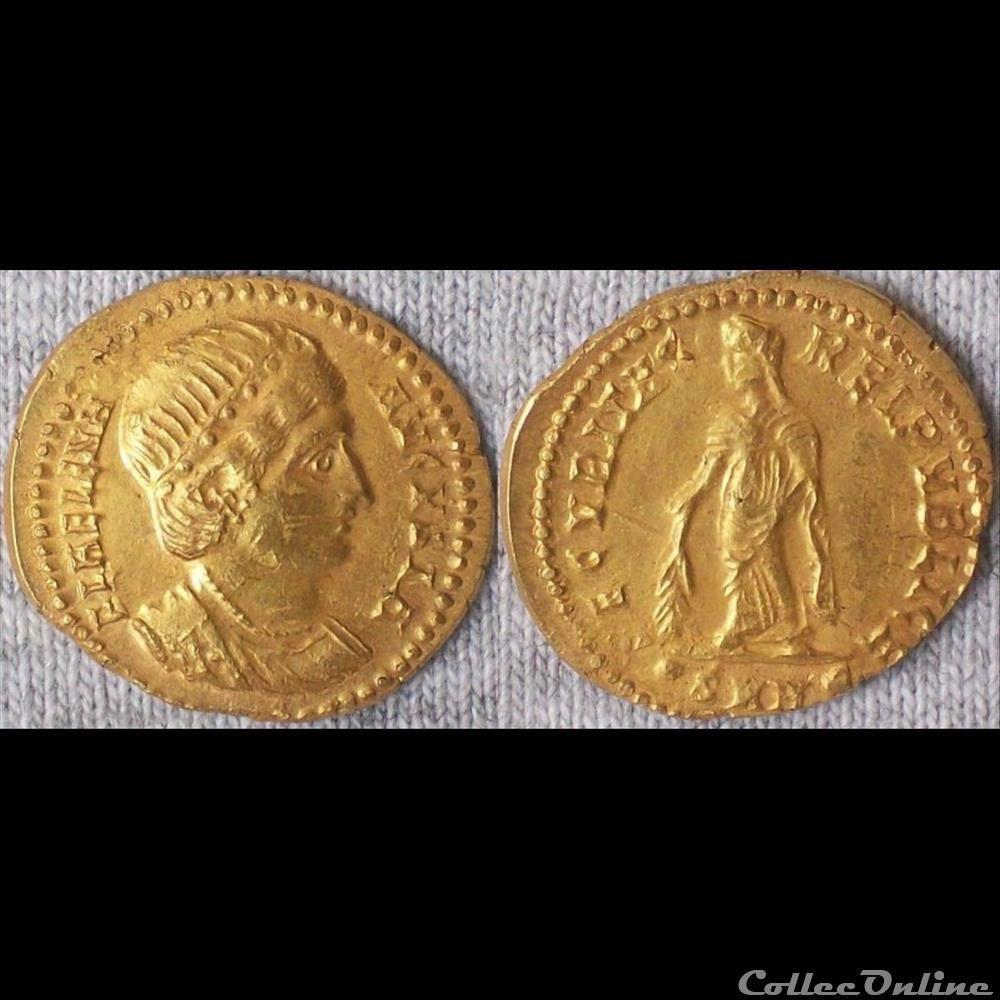 Hélène - Solidus monnaie antique romaine helene solidus