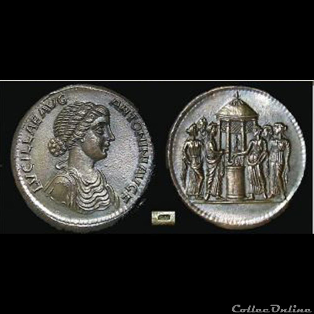 Lucille - Sesterce monnaie antique romaine lucille sesterce