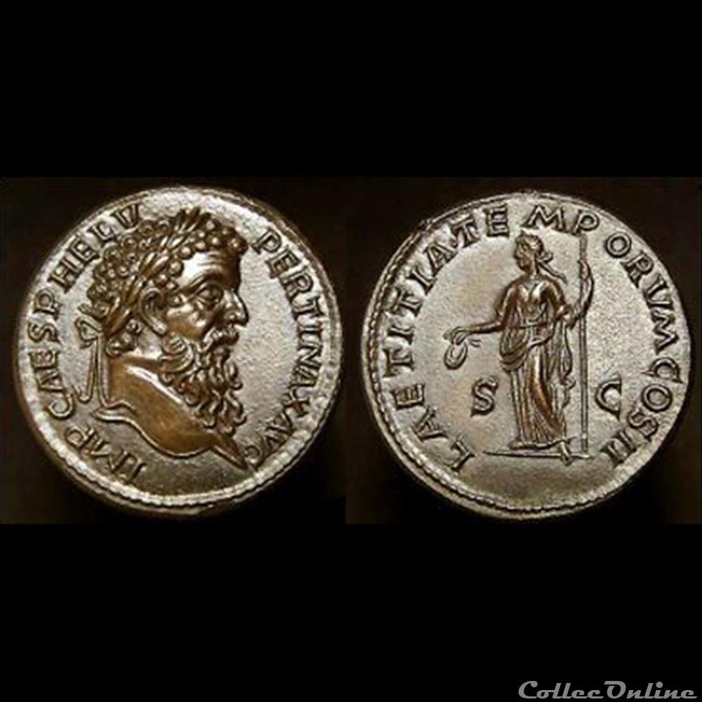 Pertinax - Sesterce monnaie antique romaine pertinax sesterce