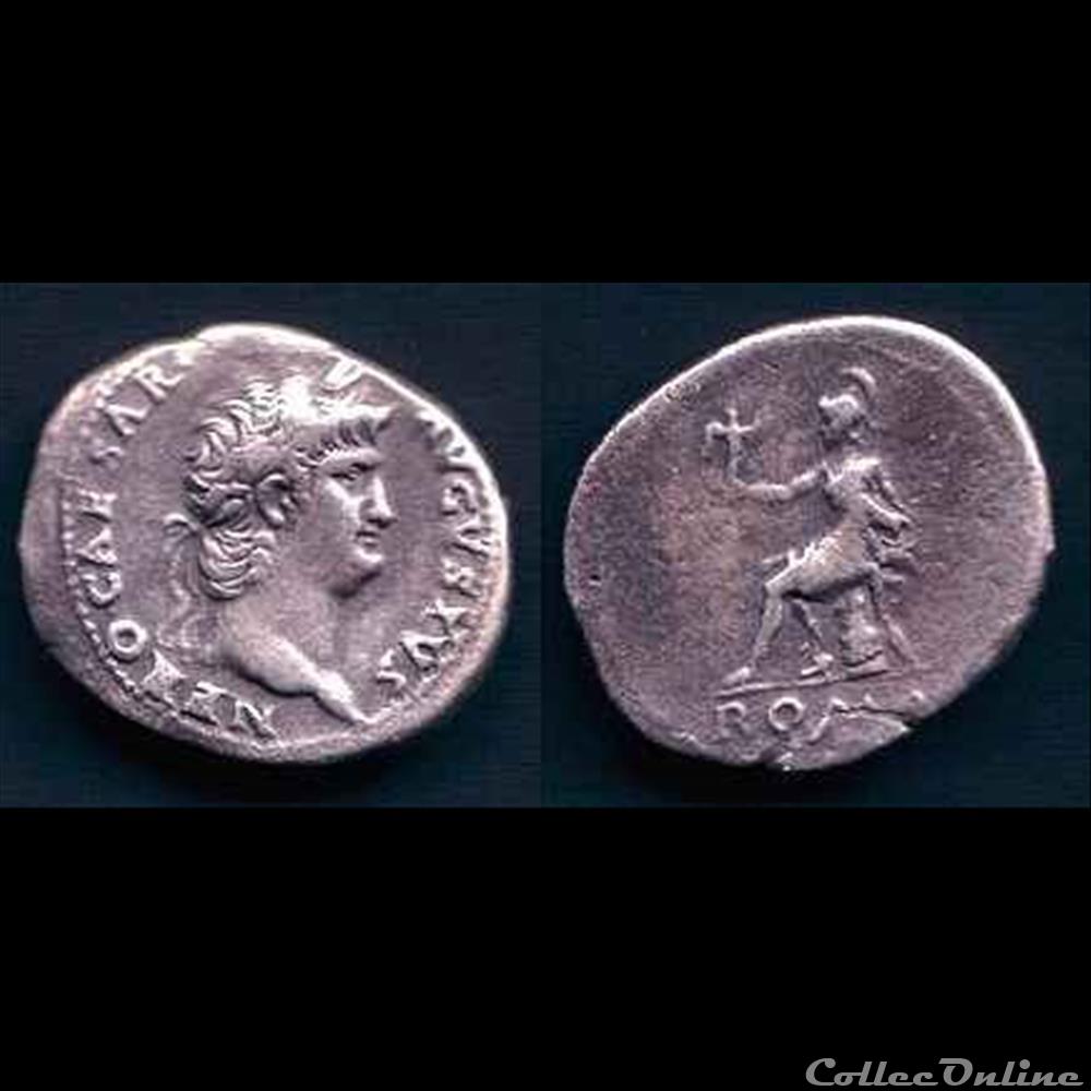Neron - Denier monnaie antique romaine neron denier