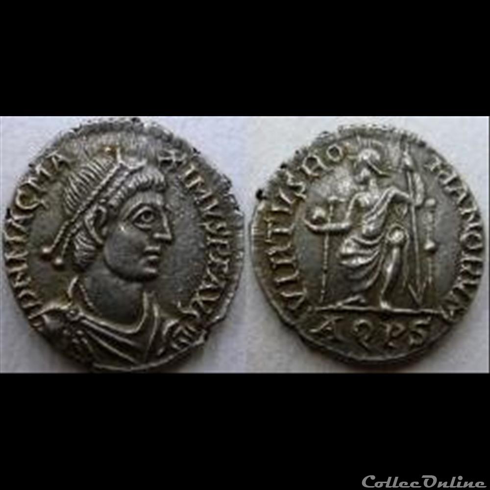monnaie antique romaine maxime le grand silique