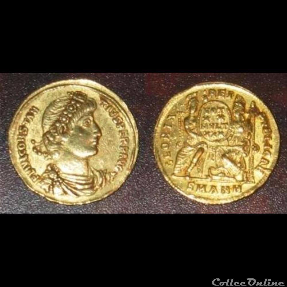 Constance II - Solidus monnaie antique romaine constance ii solidus