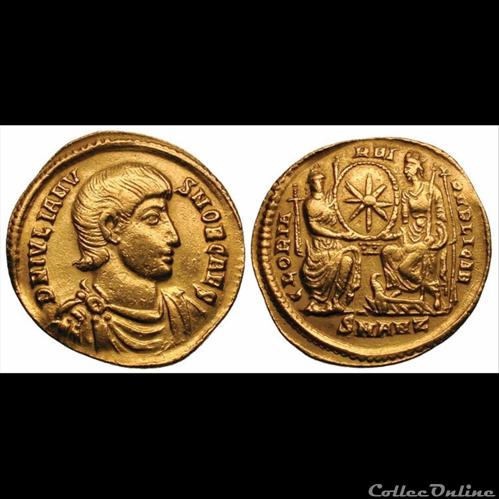 Julien II - Solidus - Antioche monnaie antique romaine julien ii solidus antioche