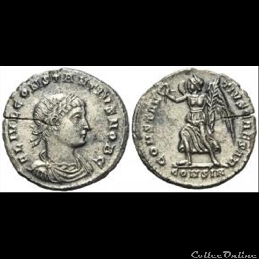 Constance II césar - Silique 2 monnaie antique romaine constance ii cesar silique