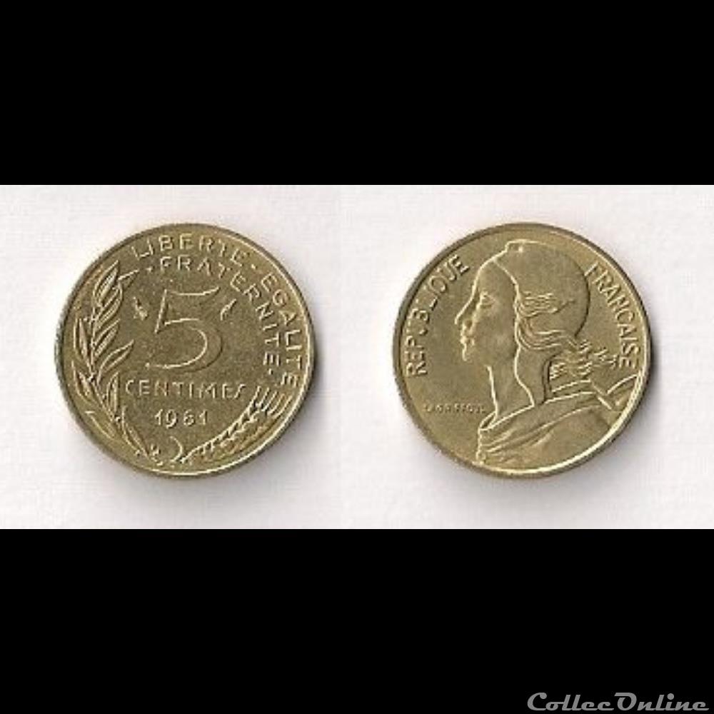 5 Cts Marianne 1981 monnaie france moderne 5 cts marianne 1981