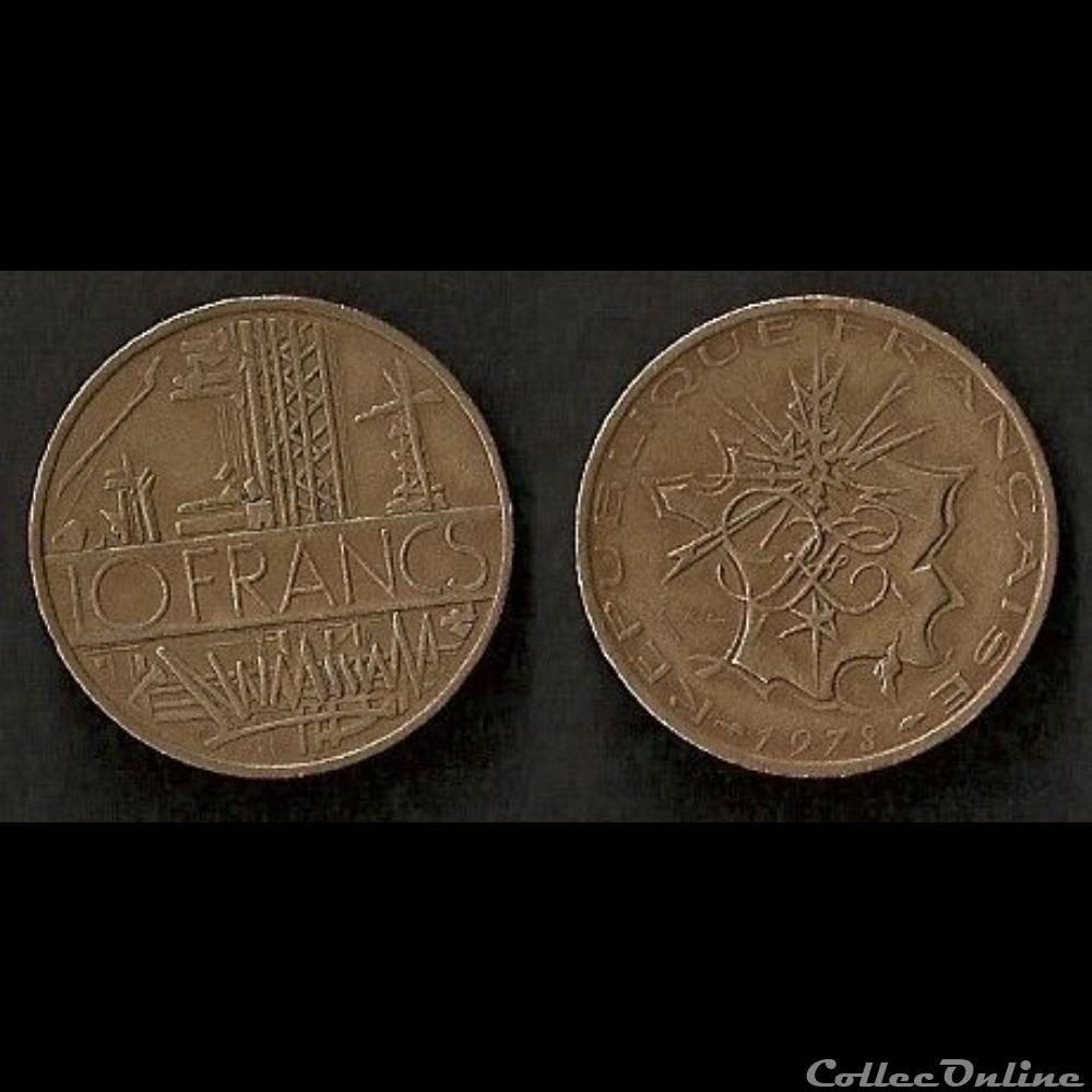 10 Francs Mathieu 1978 (Tranche A) monnaie france moderne 10 francs mathieu 1978 tranche a