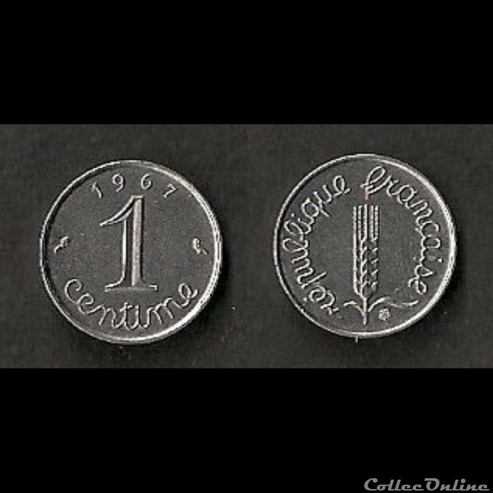 1 Centime Épi 1967 monnaie france moderne 1 centime epi 1967