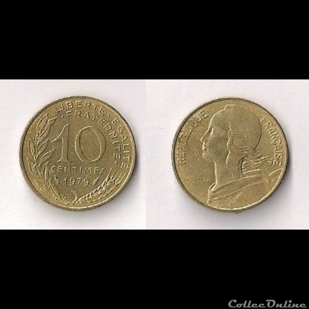 10 Cts Marianne 1979 monnaie france moderne 10 cts marianne 1979