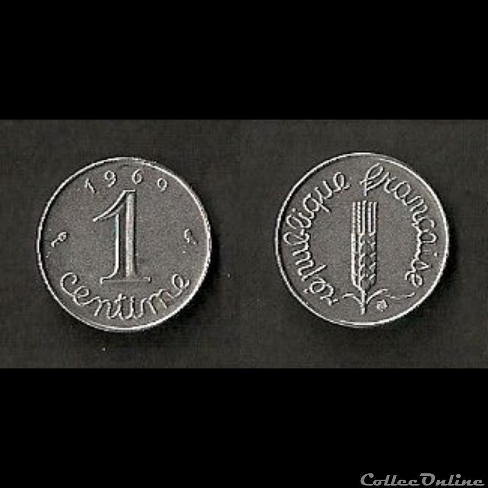 1 Centime Épi 1969 monnaie france moderne 1 centime epi 1969