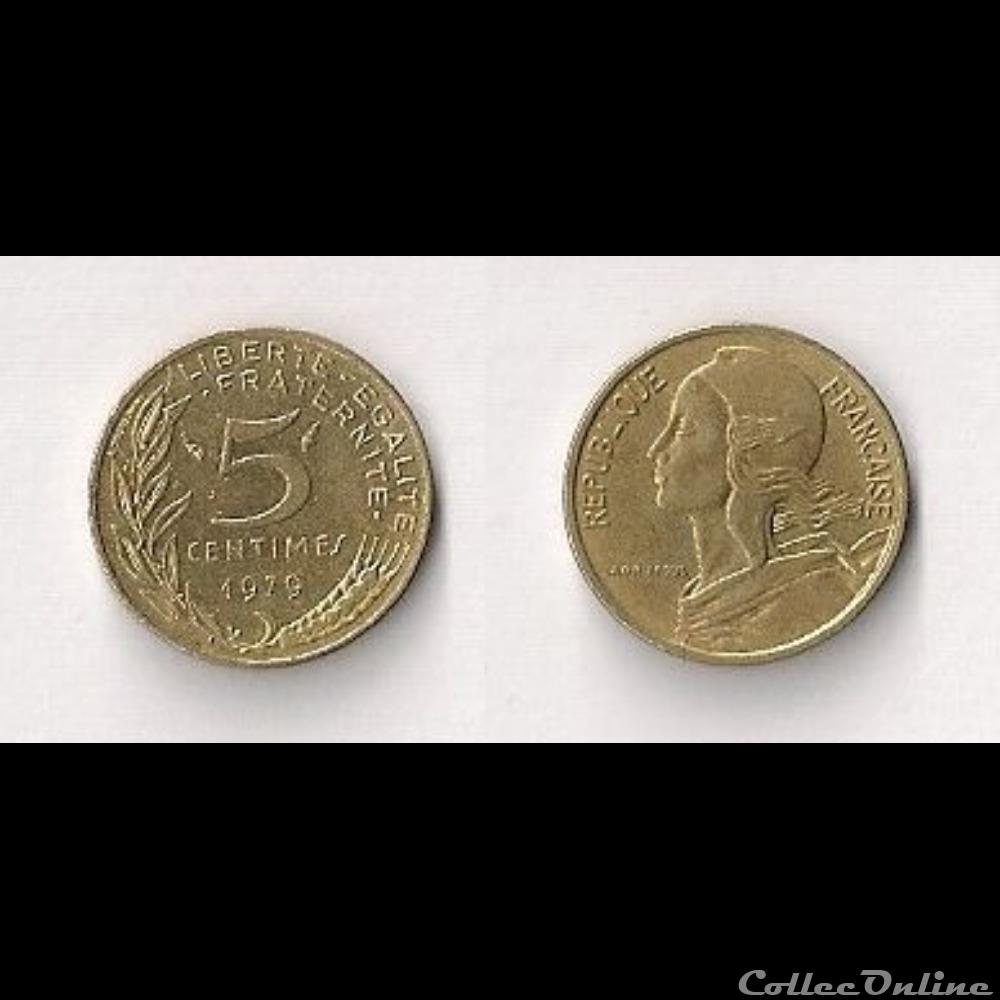 5 Cts Marianne 1979 monnaie france moderne 5 cts marianne 1979