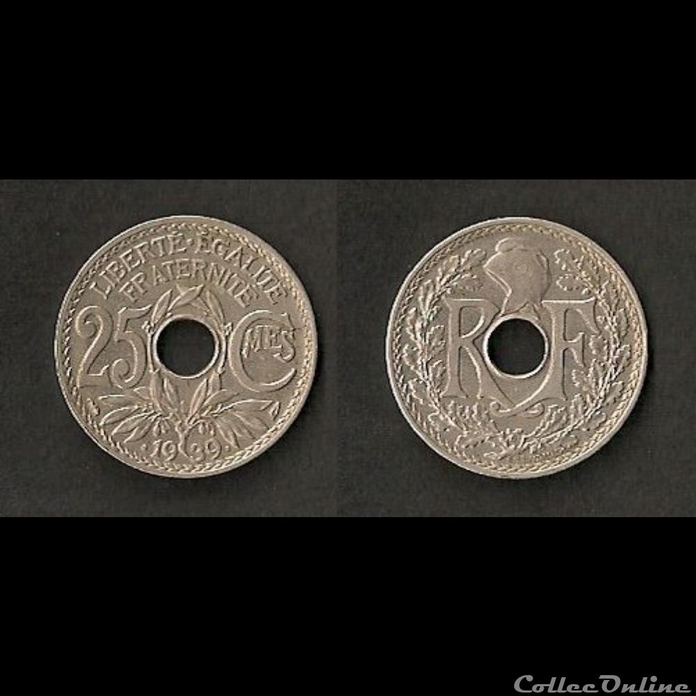 25 Cts Lindauer .1939. monnaie france moderne 25 cts lindauer 1939