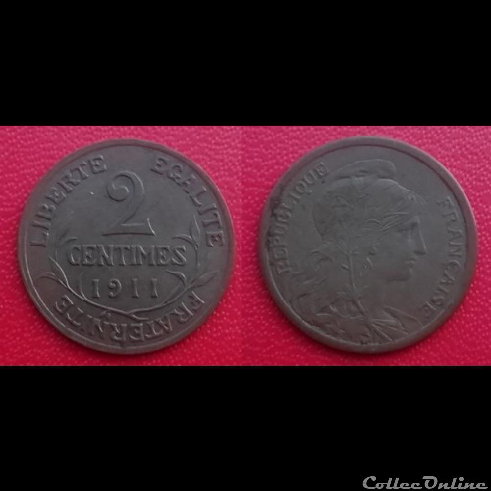 2 Cts Daniel-Dupuis 1911 monnaie france moderne 2 cts daniel dupuis 1911
