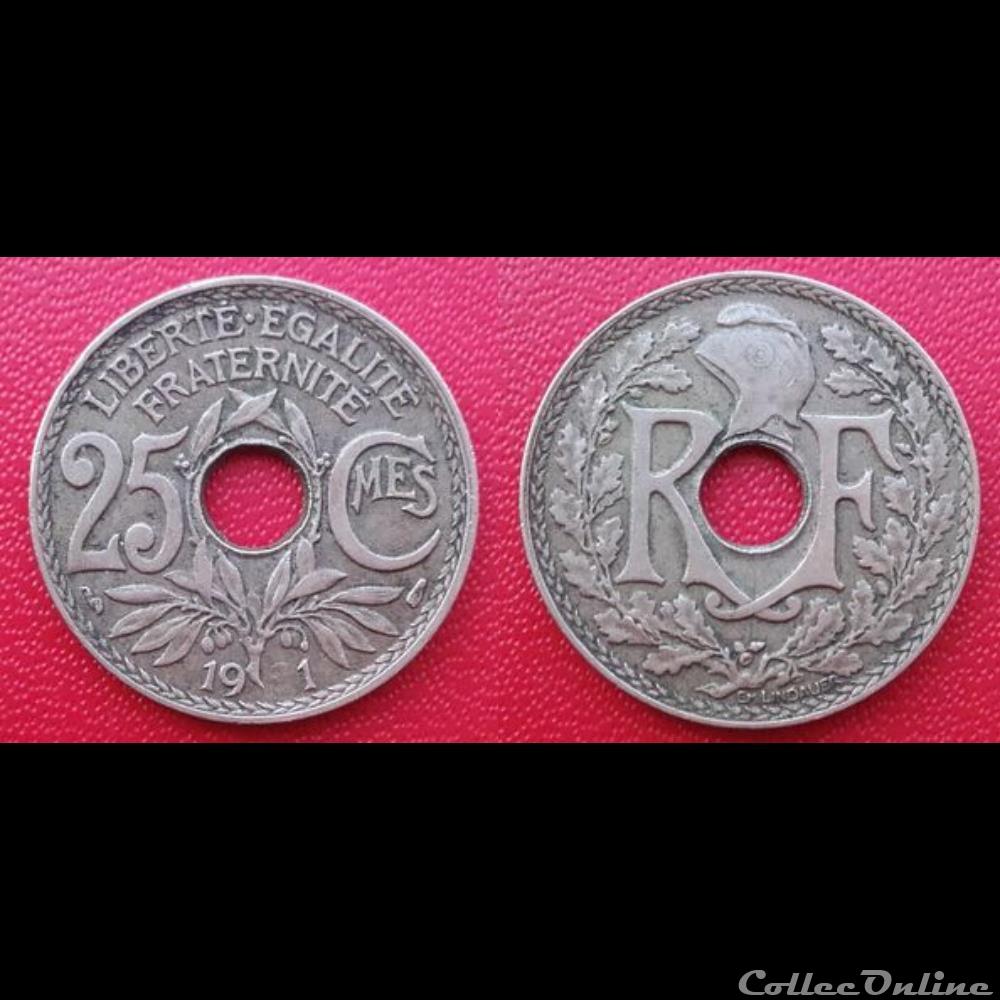 25 Centimes Lindauer 1931 Coin Bouché monnaie france moderne 25 centimes lindauer 1931 coin bouche