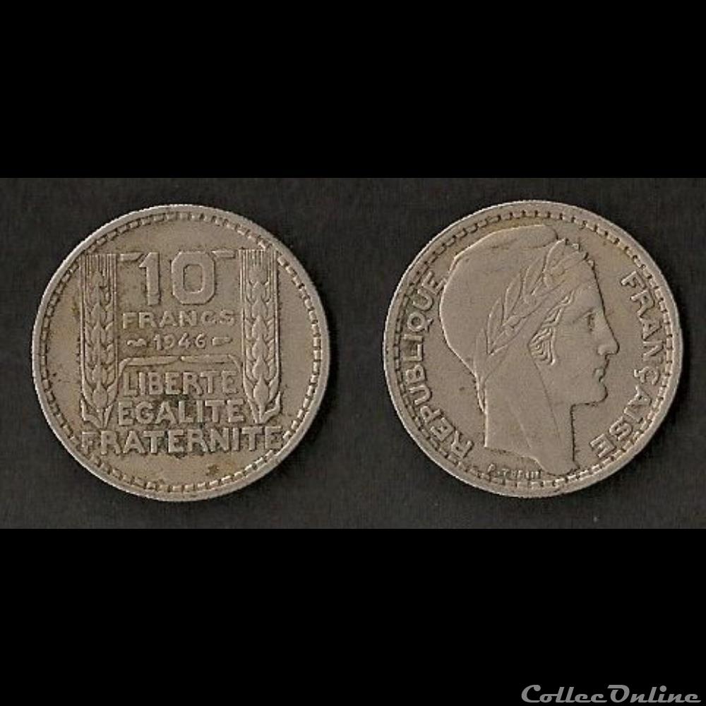 10 Francs Turin 1946 monnaie france moderne 10 francs turin 1946