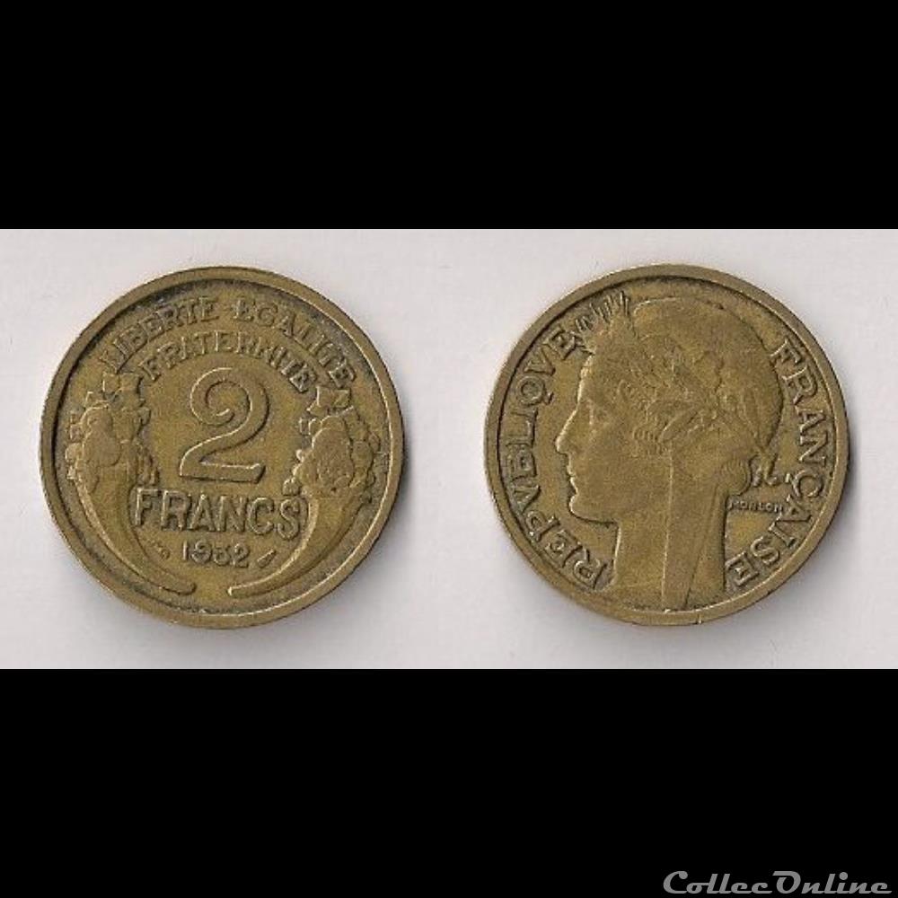 2 Francs Morlon Bronze/Alu 1932 monnaie france moderne 2 francs morlon bronze alu 1932