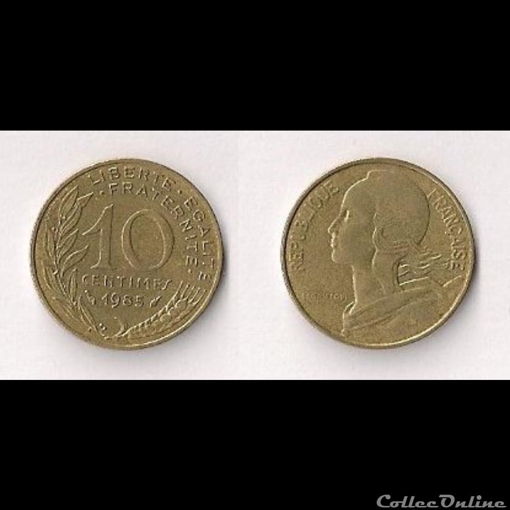 10 Cts Marianne 1985 monnaie france moderne 10 cts marianne 1985