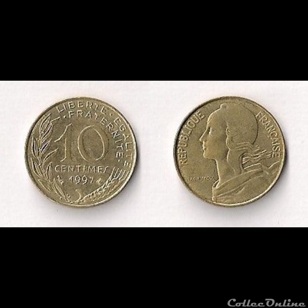 10 Cts Marianne 1997 monnaie france moderne 10 cts marianne 1997