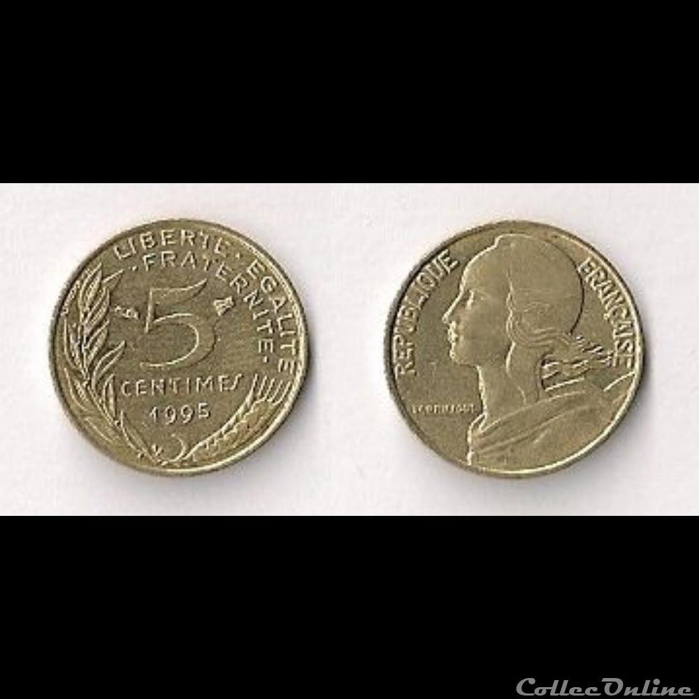 5 Cts Marianne 1995 monnaie france moderne 5 cts marianne 1995