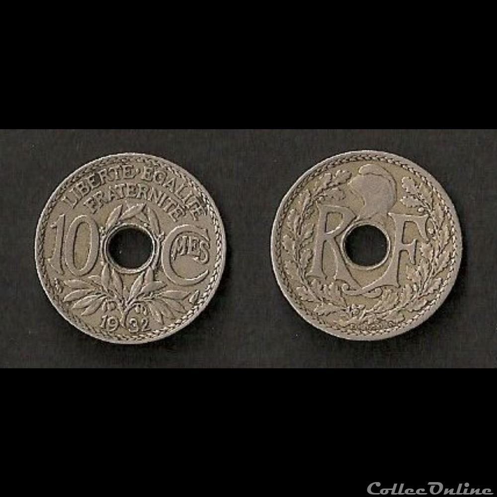 10 Cts Lindauer 1932 monnaie france moderne 10 cts lindauer 1932