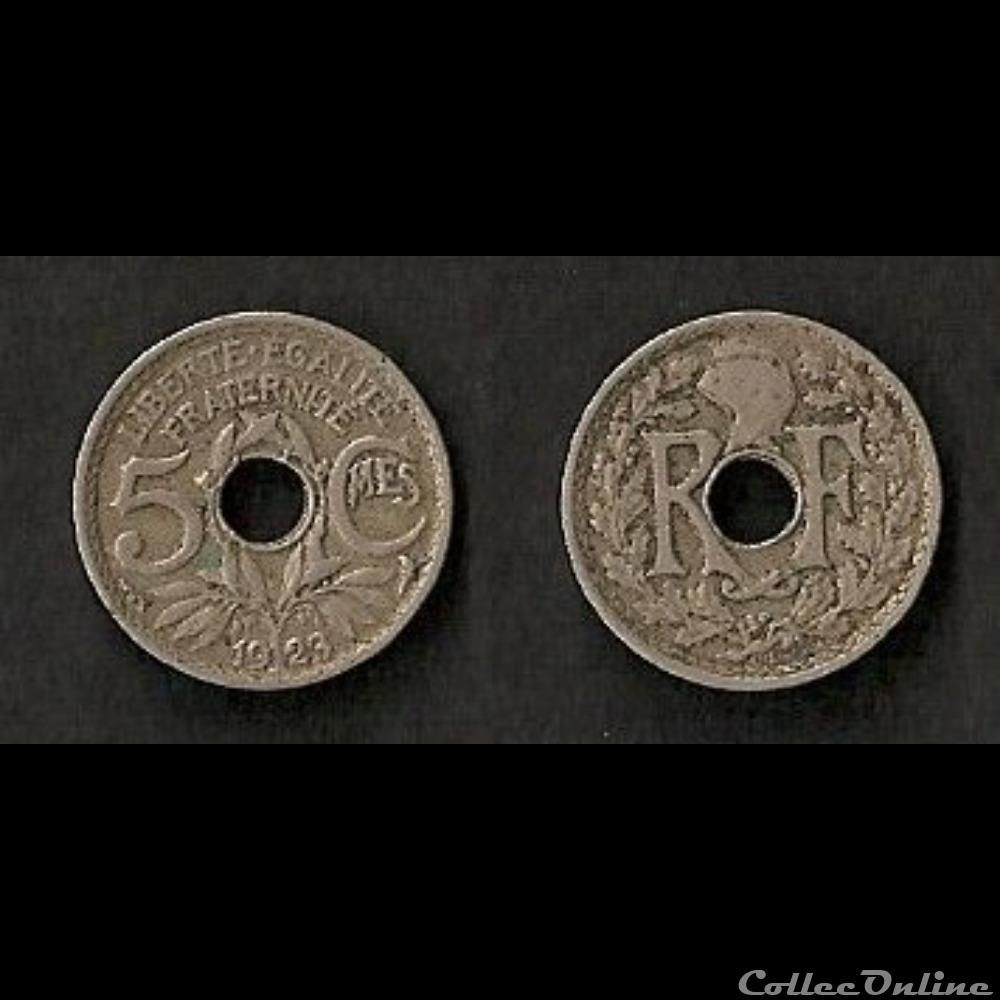 5 Centimes Lindauer 1923 Poissy monnaie france moderne 5 centimes lindauer 1923 poissy