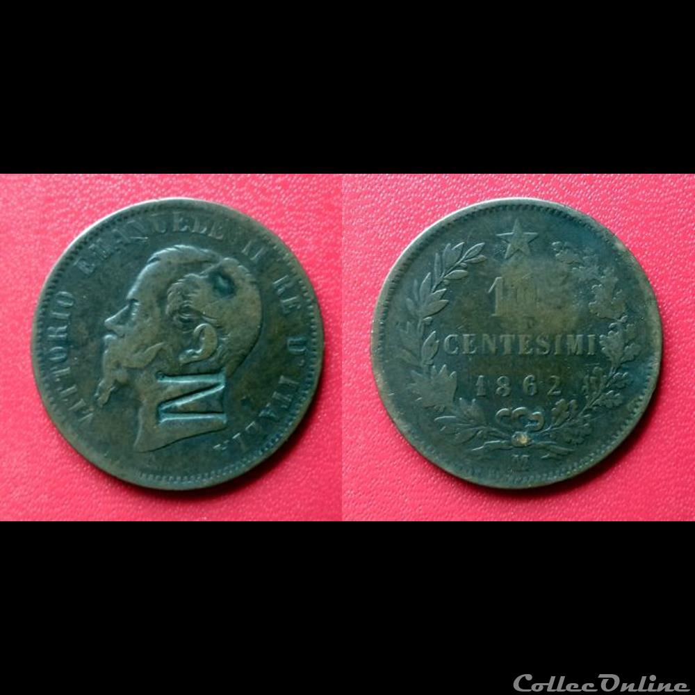 10 Centesimi contremarquée "N" monnaie monde italie 10 centesimi contremarquee n
