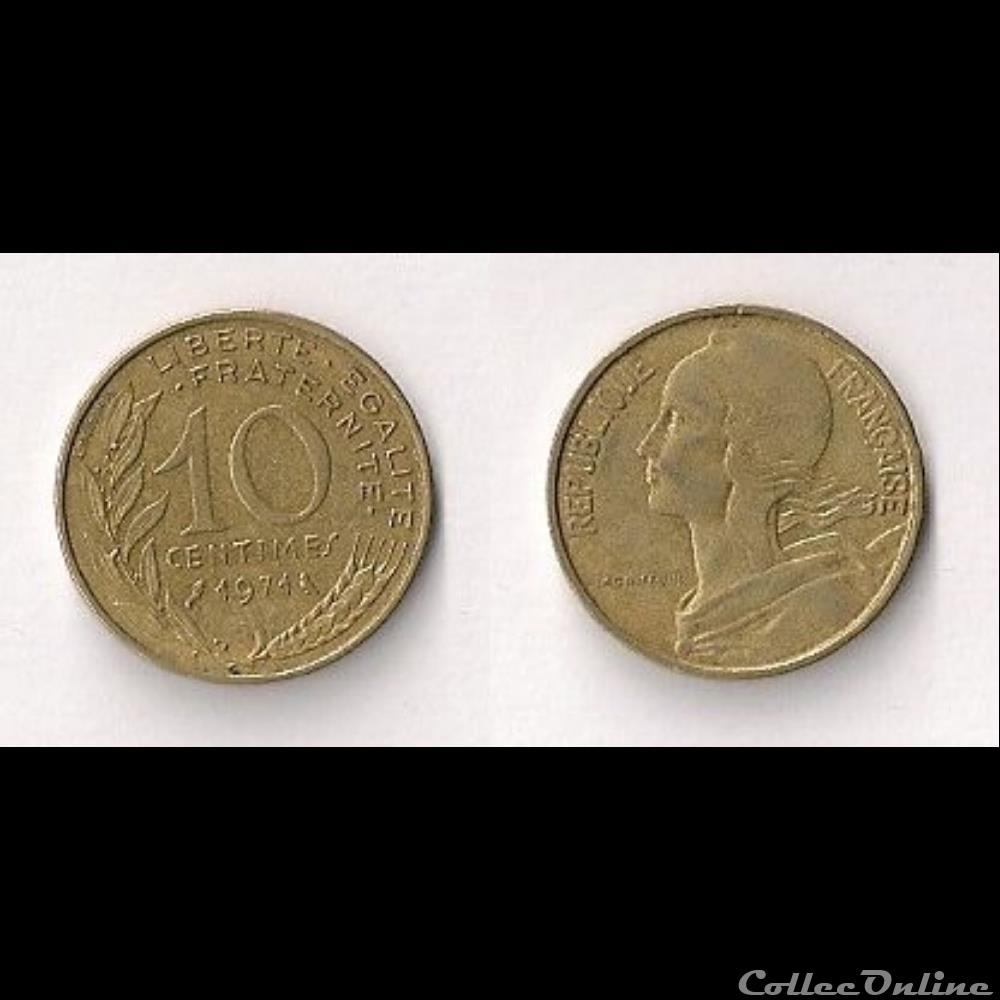 10 Cts Marianne 1971 monnaie france moderne 10 cts marianne 1971