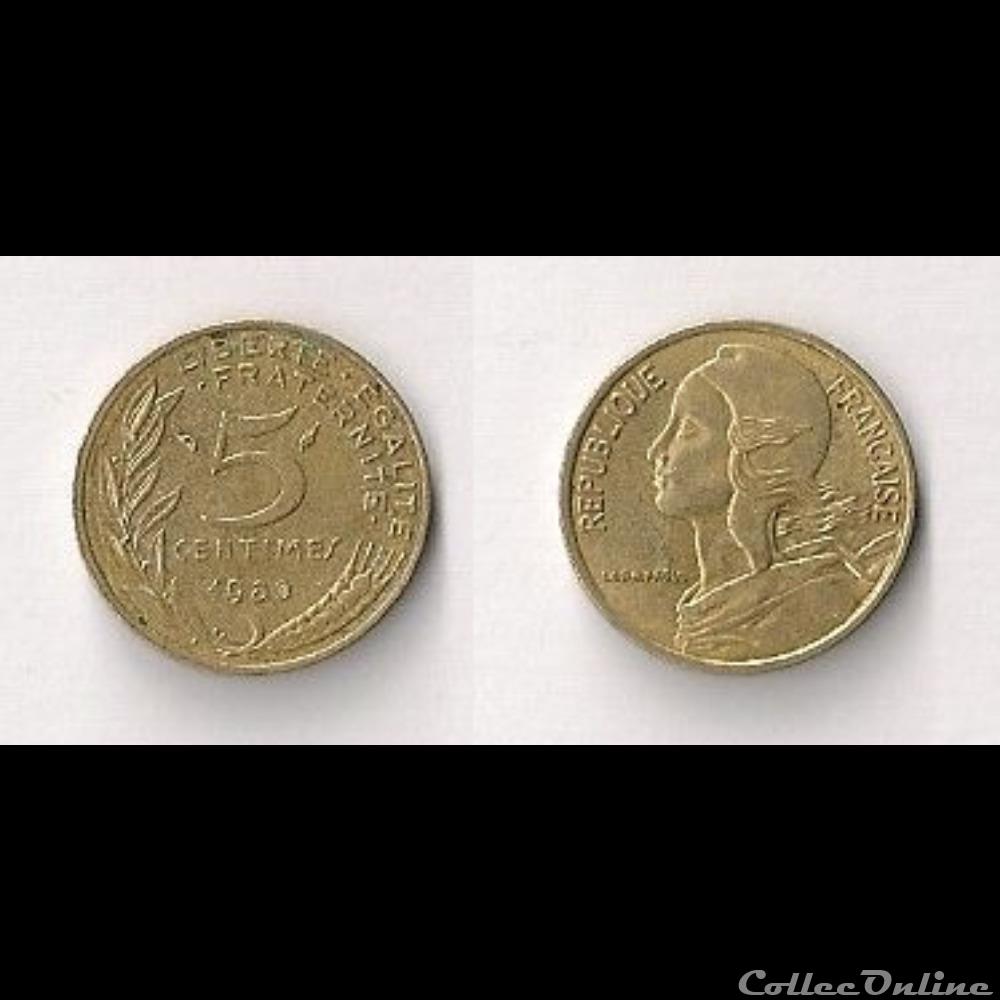 5 Cts Marianne 1980 monnaie france moderne 5 cts marianne 1980