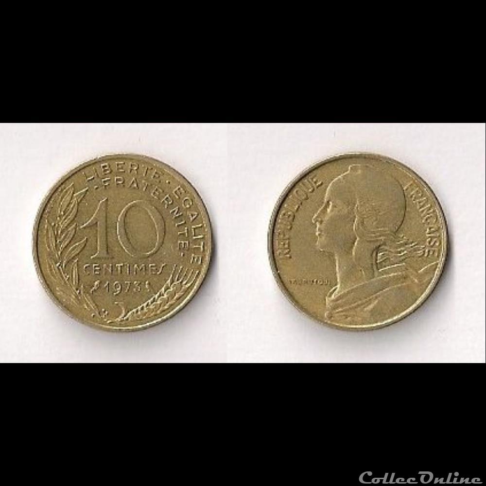 10 Cts Marianne 1973 monnaie france moderne 10 cts marianne 1973