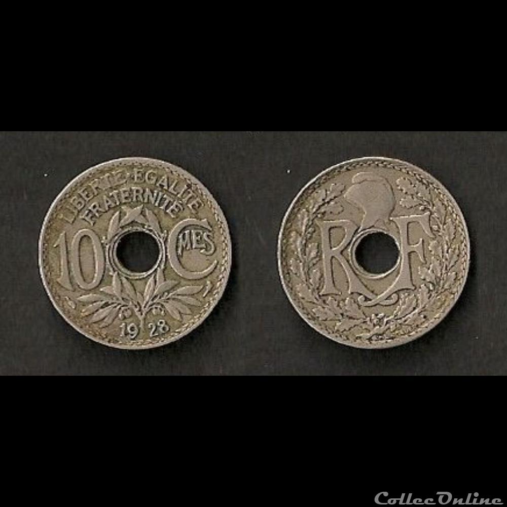 10 Cts Lindauer 1928 monnaie france moderne 10 cts lindauer 1928