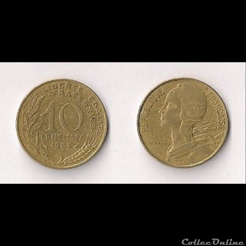 monnaie france moderne 10 cts marianne 1983