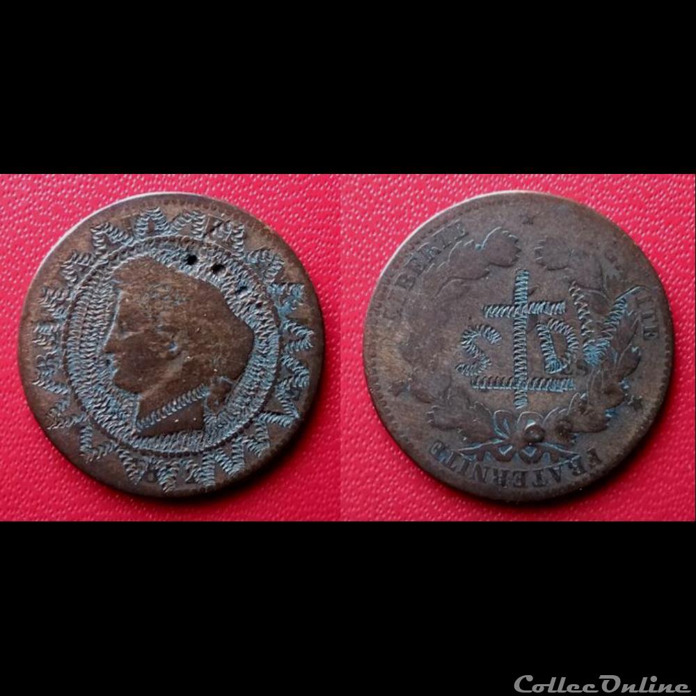 5 Cts Cérès regravée patriotique 39/45 monnaie france moderne 5 cts ceres regravee patriotique 39 45