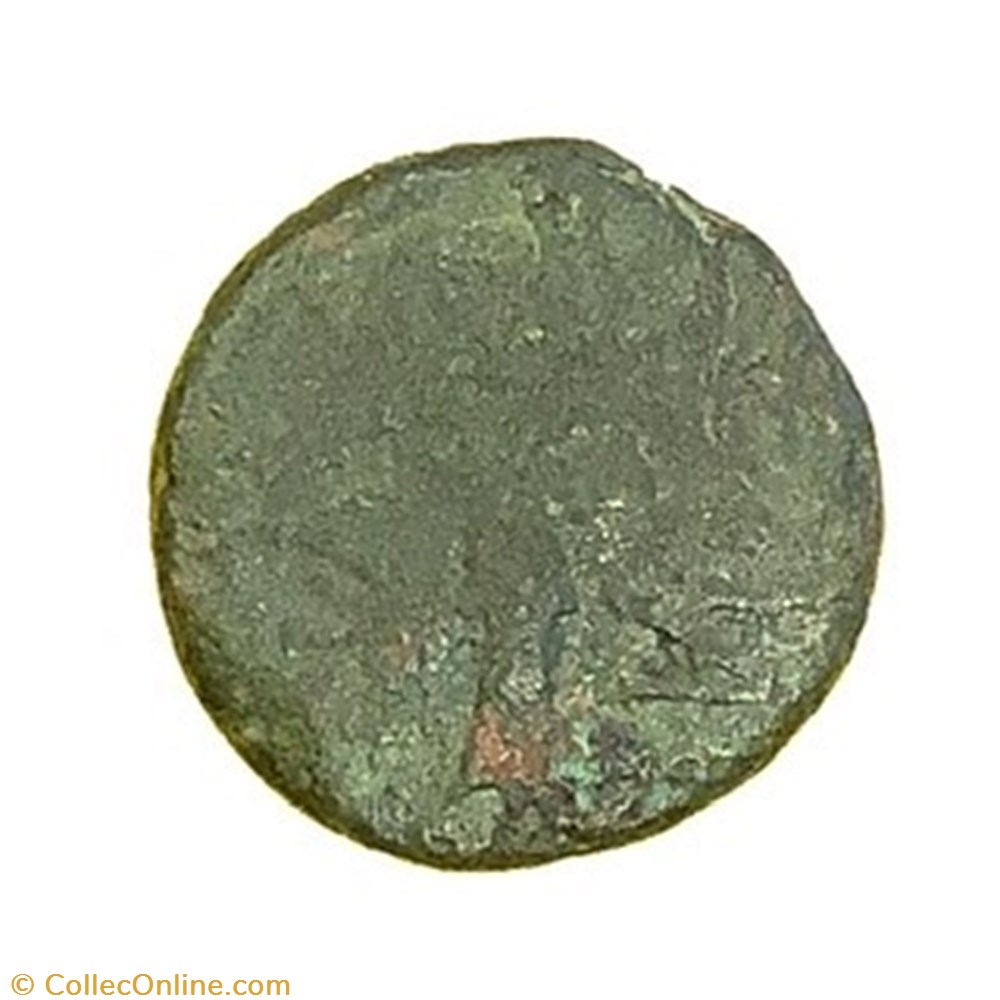 Augustus bronze provincial coin ancient to roman republicain imperial augustus bronze provincial coin