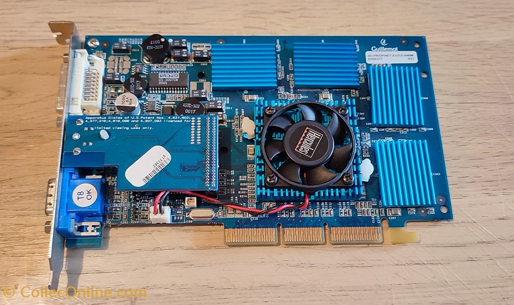 informatique composants cartes graphiques 3d prophet ii gts 64mb