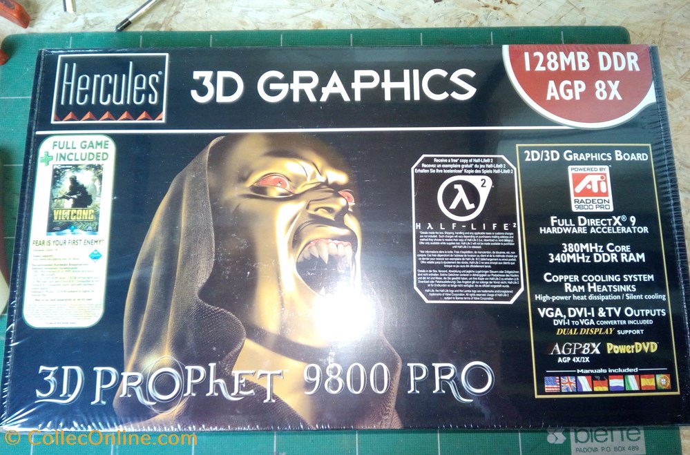 3D Prophet 9800PRO Red Edition informatique composants cartes graphiques 3d prophet 9800pro red edition