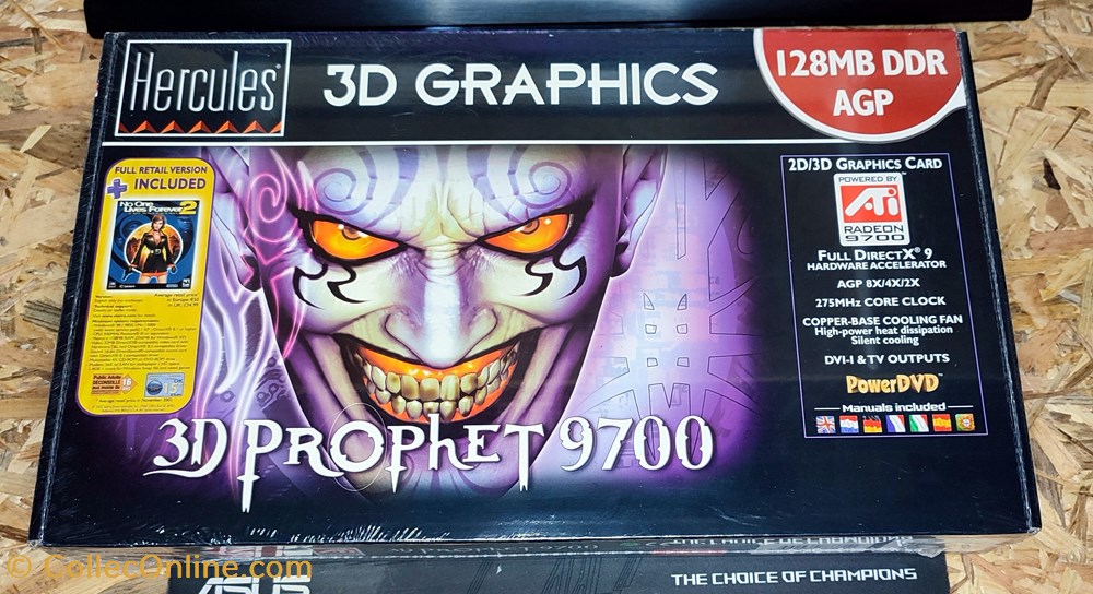 informatique composants cartes graphiques 3d prophet 9700