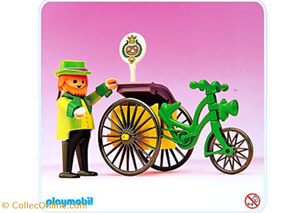 Le Vendeur De Bretzel Et Triporteur Complet Sans Boite 5506 Playmobil n°10 jeux jouets le vendeur de bretzel et triporteur complet sans boite 5506 playmobil n 10