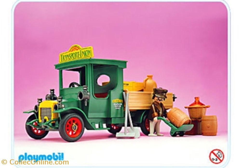 Le Camion De Livraison Vert Complet Sans Boite 5640 Playmobil n°11 jeux jouets le camion de livraison vert complet sans boite 5640 playmobil n 11