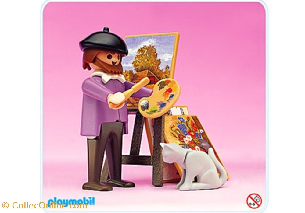 Le Peintre Complet En Boite Ouverte Complet 5404 Playmobil n°22 jeux jouets le peintre complet en boite ouverte complet 5404 playmobil n 22