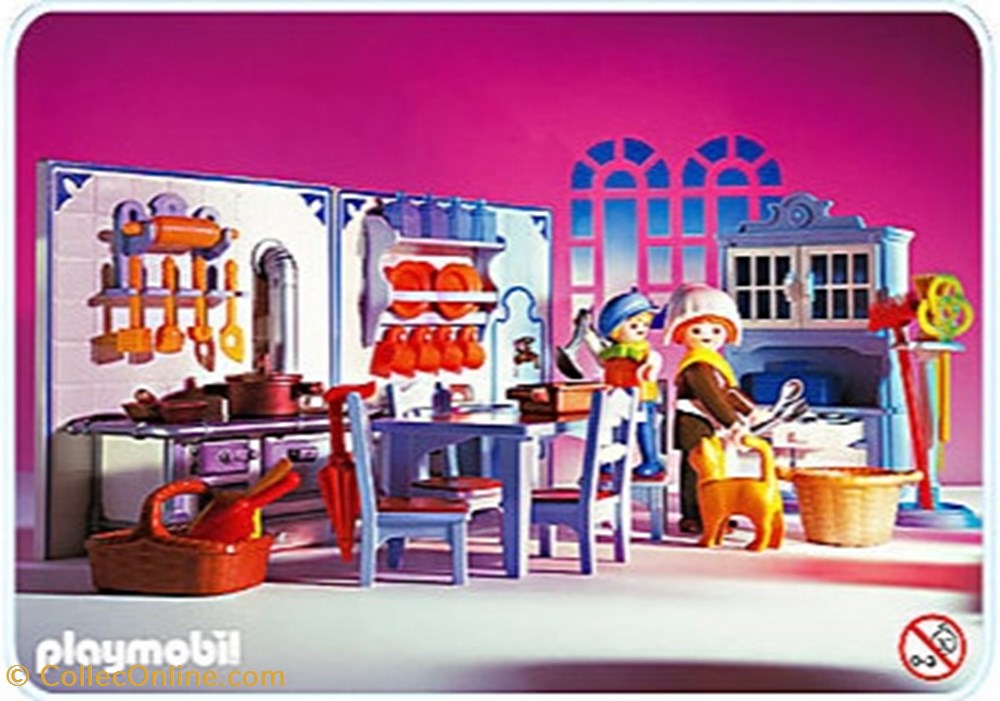 jeux jouets la cuisine dans sa boite neuf 5322 playmobil n 34