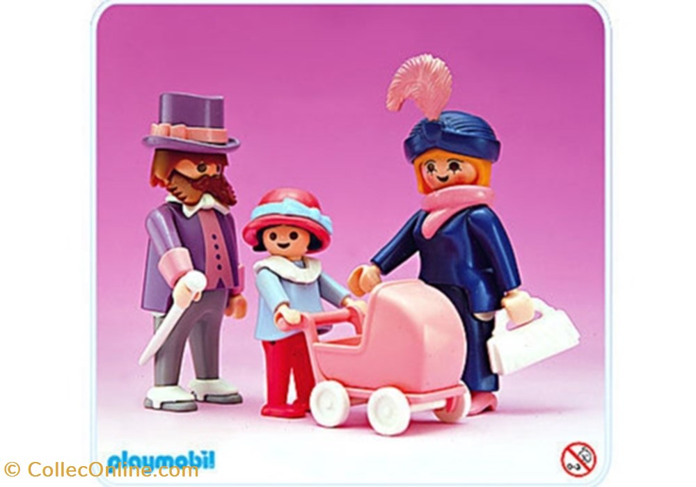 jeux jouets la famille victorienne en boite ouverte complet 5507 playmobil n 25