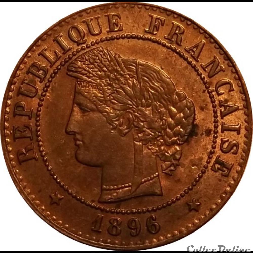 1 Centime Cérès 1896 A monnaie france moderne 1 centime ceres 1896 a