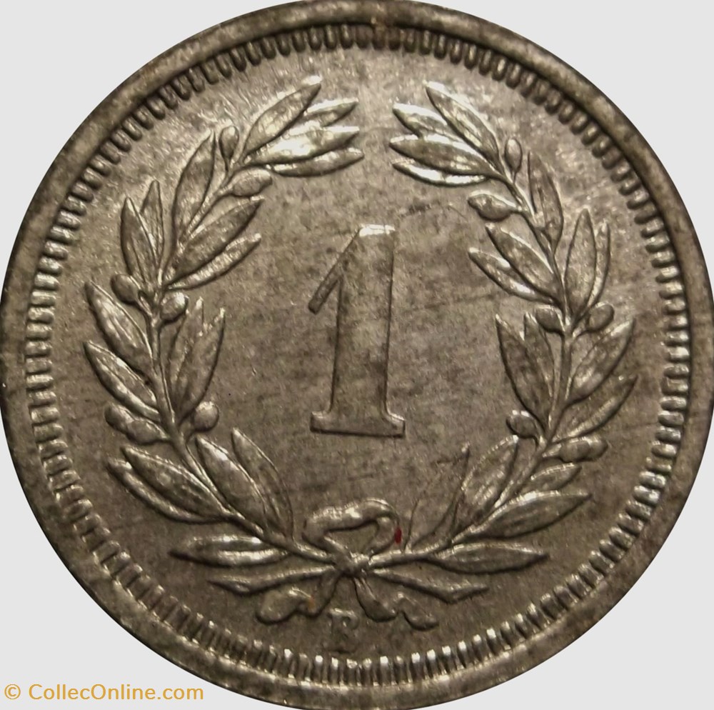 monnaies europe medievale a suisse 1 centime croix suisse 1946 berne b