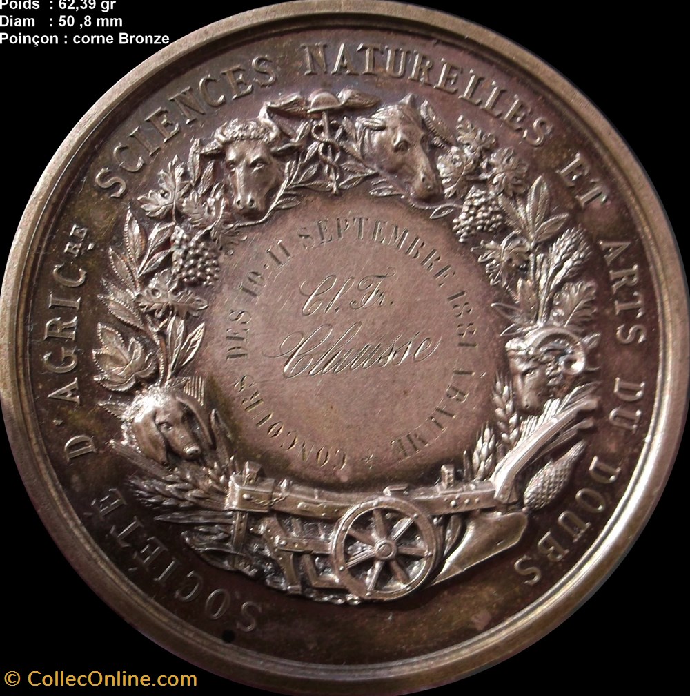 3em prix vaches race laitière 1881 medailles 3em prix vaches race laitiere 1881