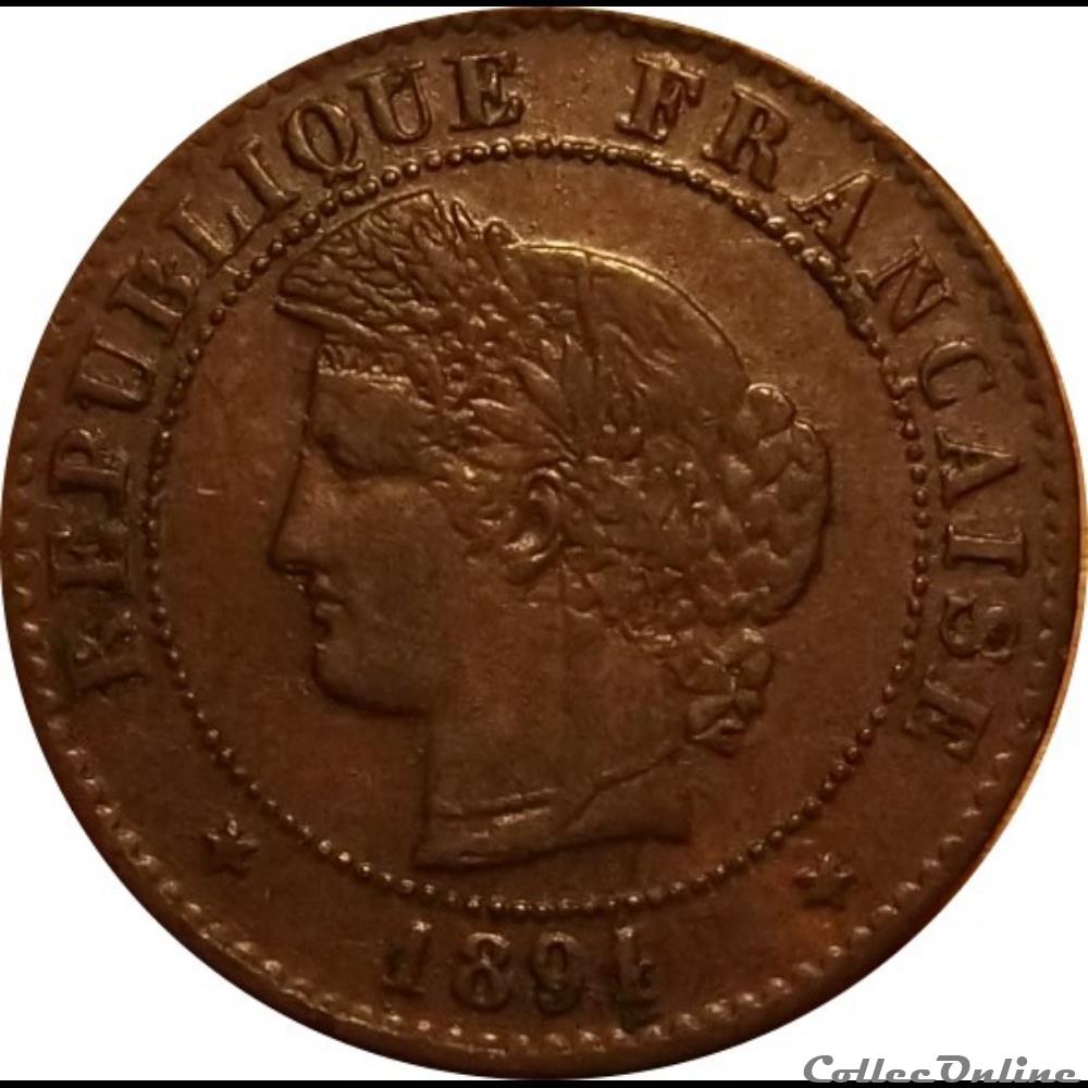 monnaie antique romaine 1 centime ceres 1891 a